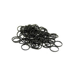 Elastic Band silicone bands for hair Black RA 00336 100g