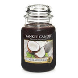 Scented candle, large jar, Coconut & Vanilla Bean 623g