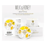 Scented candle Beauty Milk & Honey 200g