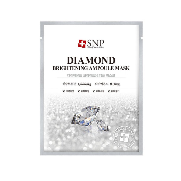 Diamond Brightening Ampoule Mask brightening sheet mask with diamond d ...