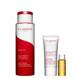 Set Anti - Celluite Contouring Expert body lotion 200ml + Exfoliating Body Scrub For Smooth Skin 30ml body scrub + Tonic Body Treatment toning oil 10ml