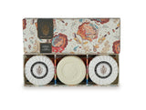 Soaps Vaniglia Sandalo Vanilla & Sandalwood bath soap set 3x115g