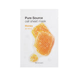 Pure Source Cell Sheet Mask cotton face mask Honey 21g