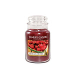 Scented candle, large jar, Black Cherry 623g