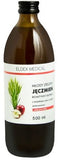 Young Green Barley liquid bioactive extract with the addition of apple juice, dietary supplement 500ml