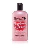 Bath & Shower Creme shower and bath cream Raspberry & Cream 500ml