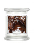 Medium scented candle with two wicks Lava Cake 411g