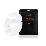 Snail Gold Starry Facial Treatment Mask sheet mask with snail slime and gold particles 38ml