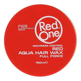 Aqua Hair Gel Wax Full Force hair wax Red 150ml