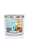 Tumbler scented candle with three wicks Donut Worry 411g