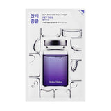 Skin Rescuer Mask Sheet Peptide anti-wrinkle mask with peptides on a cotton sheet