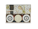Soaps Spigo Toscano Camomilla Lavender & Wild Chamomile bath soap set 3x115g