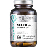 Silver Selen Forte 100% pure dietary supplement 120 capsules