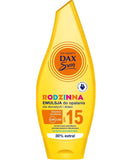 Family suntan lotion for adults and children SPF15 250ml
