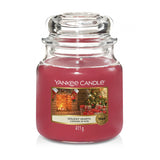 Scented candle, medium jar, Holiday Heart 411g