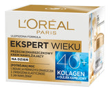 Age 40+ Expert anti-wrinkle moisturizing day cream 50ml