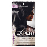 Color Expert Supreme-Care Color Cream permanent coloring cream for hair 1.0 Rich Black