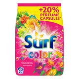 Color Tropical Lily & Ylang Ylang washing powder for color 1.3 kg