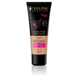 Selfie Time Foundation & Concealer covering and moisturizing deck and concealer 03 Vanilla 30ml