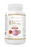 Vitamin B7 (H) 5000 µg Biotin, dietary supplement 120 capsules