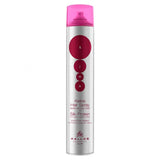 KJMN Hair Spray Extra Strong Hold With Silk Protein extra strong hairspray that protects against moisture 750ml