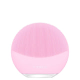 Luna Mini 3 sonic facial cleansing brush with the Pearl Pink massage effect
