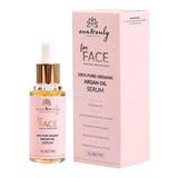 For Face Neckline Hair And Nails 100% Pure Organic Argan Oil serum with argan oil for the face, hair neck and nails 30ml