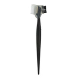 Eyebrow razor with a comb attachment