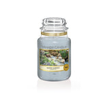 Scented candle, large jar, Water Garden 623g