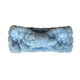 Blue hair band without a bow