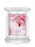 Medium scented candle with two wicks Peony 411g