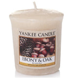 Scented sampler candle Ebony & Oak 49g