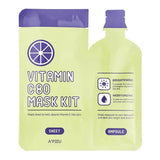 Vitamin C 80 Mask Kit brightening sheet mask 27g