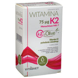 Vitamin K2 75 µg dietary supplement in 14.7 ml drops