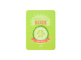 Slice Sheet Mask, a soothing and moisturizing mask in Cucumber 20g slices