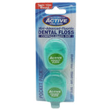 Mint Dental Floss Mint waxed floss with fluoride 2x12 meters
