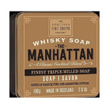Manhattan Whiskey Soap In A Tin soap in a can 100g