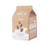 Coffee Milk One-Pack firming sheet mask Coffee 20g