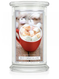 Large scented candle with two wicks Hot Chocolate 623g
