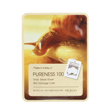 Pureness 100 Snail Mask Sheet Skin Irritation Care soothing face mask with snail slime 21ml
