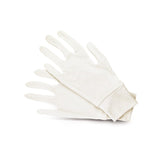 Cotton cosmetic gloves with a welt 6105 2 pcs