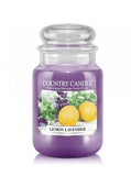 Large scented candle with two wicks Lemon Lavender 652g
