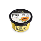 Organic Papaya & Sugar Body Scrub body scrub with the scent of juicy papaya 250ml