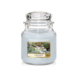 Scented candle, medium jar, Water Garden 411g