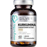 Silver Curcumin 100% pure dietary supplement 60 capsules