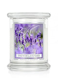 Medium scented candle with two wicks French Lavender 411g