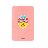 Sheet Mask smoothing mask in a sheet Peach 23g