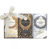 Luxury toilet soap set 3x250g