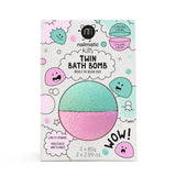 Kids Twin Bath Bomb Pink / Lagoon 170g