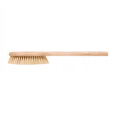 Brush for massage and washing the body, hard tampico fiber, version with an extended handle